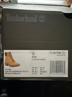 Timberland Wheat Nubuck Lace-Up 6-In Waterproof Women's Boot